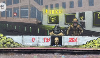 Suvilahteen ilmestyi taiteilijan näkemys Timo Vornasen Ihku-illasta