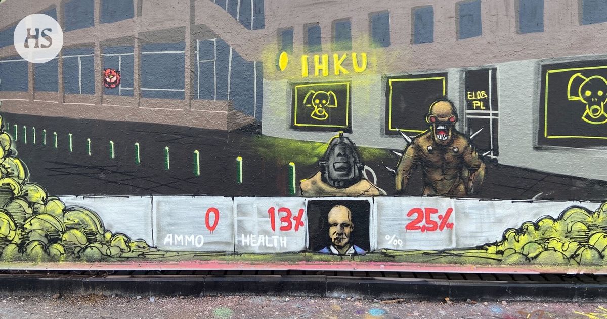 Suvilahteen ilmestyi taiteilijan näkemys Timo Vornasen Ihku-illasta