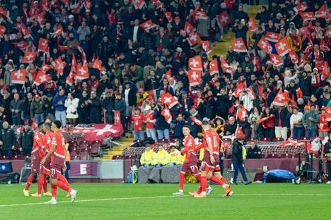 Sveitsissä juhlittiin.