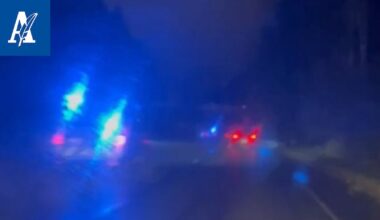 Hurja takaa-ajo Tampereen keskustassa päättyi Rantatunneliin – video näyttää poliisin ajavan kaaharia kiinni