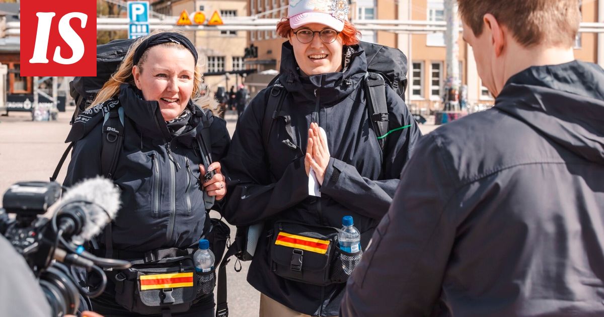 Tätä et nähnyt tv:ssä: Mari Hynynen ramppasi palmupuun takana tuntemattomien silmien edessä – ”Sorry”