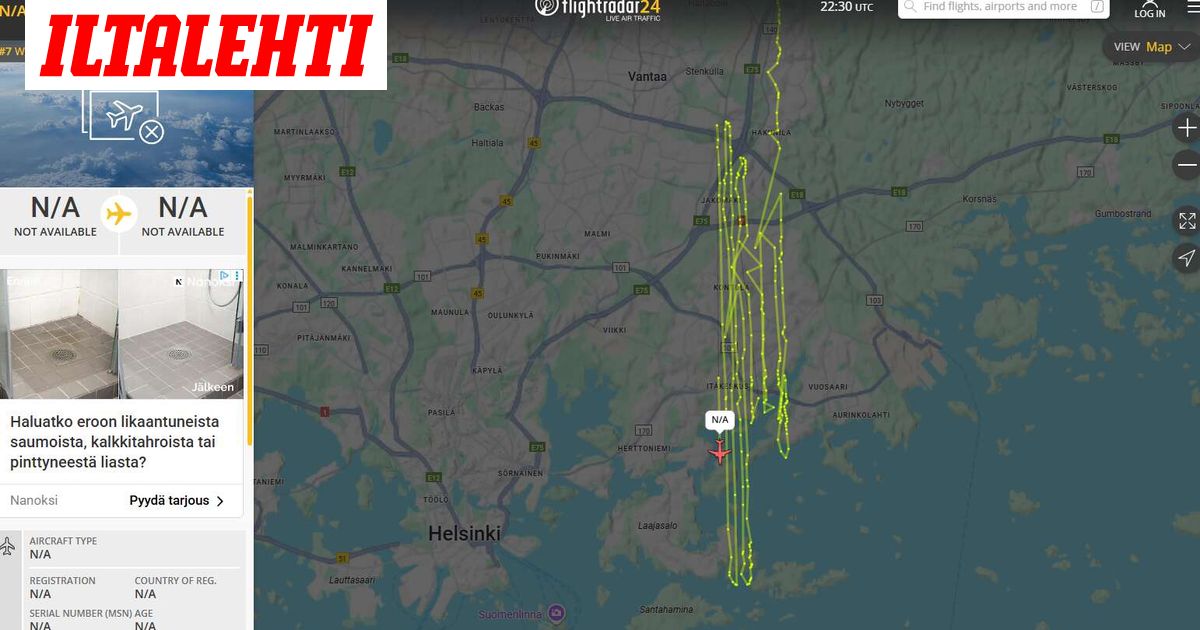 Miksi helikopteri pörräsi kaksi yötä Helsingissä? Syy selvisi