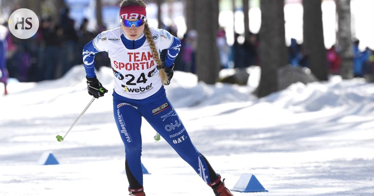 Hiihto: Anna-Kaisa Saari yllätti kaikki Oloksella: ”Ällikällä lyöty”
