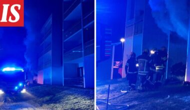 Suuri tulipalo Ikaalisissa – kerrostalo evakuoitu