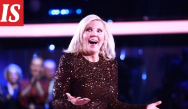 Poikkeuksellinen hetki suorassa TTK-lähetyksessä – Vappu Pimiän puoliso ilmestyi ruutuun ja Pimiä liikuttui