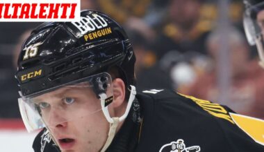 Sidney Crosby ylisti suomalaista