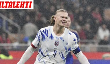 Erling Haaland tyrmäsi Italian – Käsittämättömät tehot
