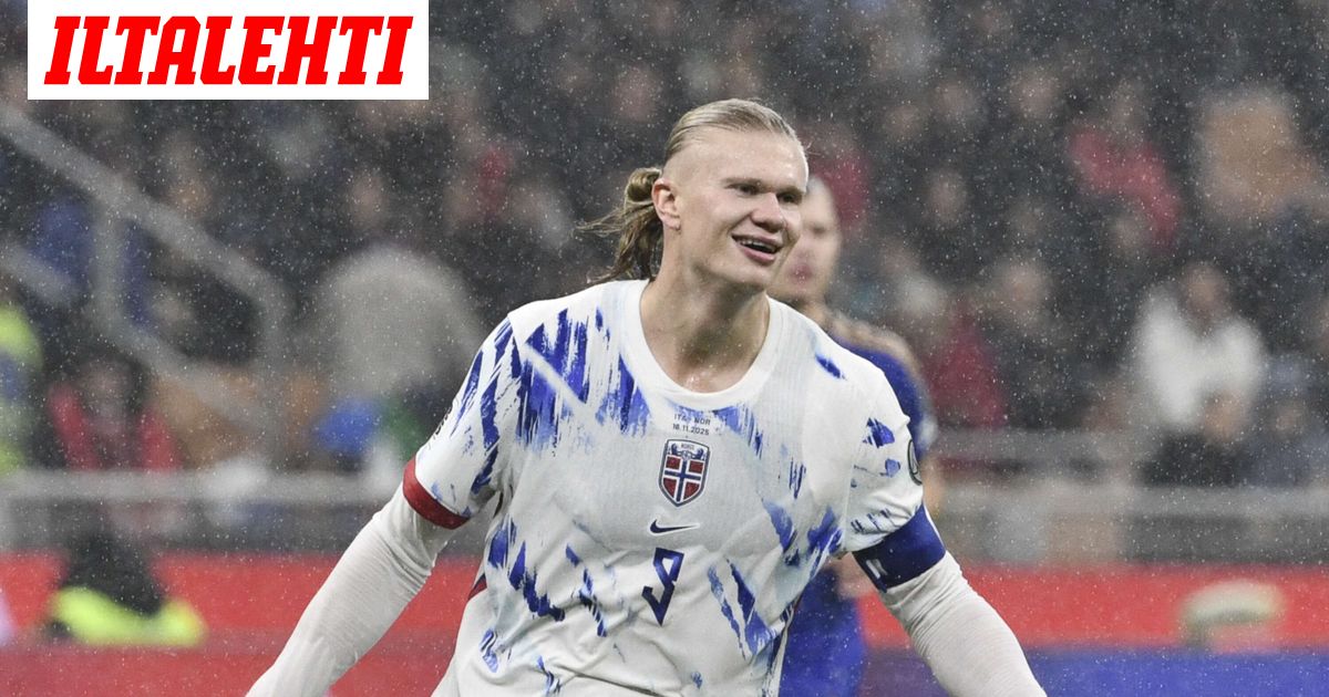 Erling Haaland tyrmäsi Italian – Käsittämättömät tehot