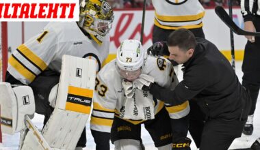 Karmea tilanne: NHL-tähti sai lämärin kasvoihinsa