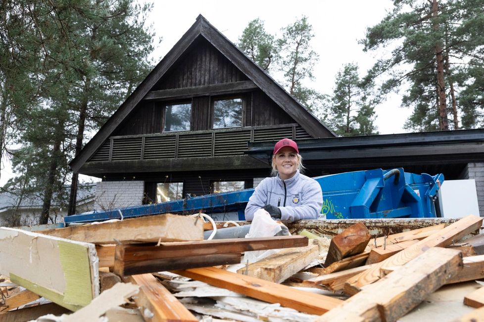 Annina Rajahuhdalla riittää hommia aamusta iltaan.