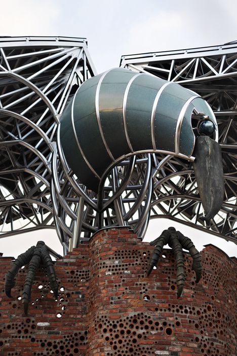 Korpilla on liikkuva silmä, joka esittää öistä maapalloa.