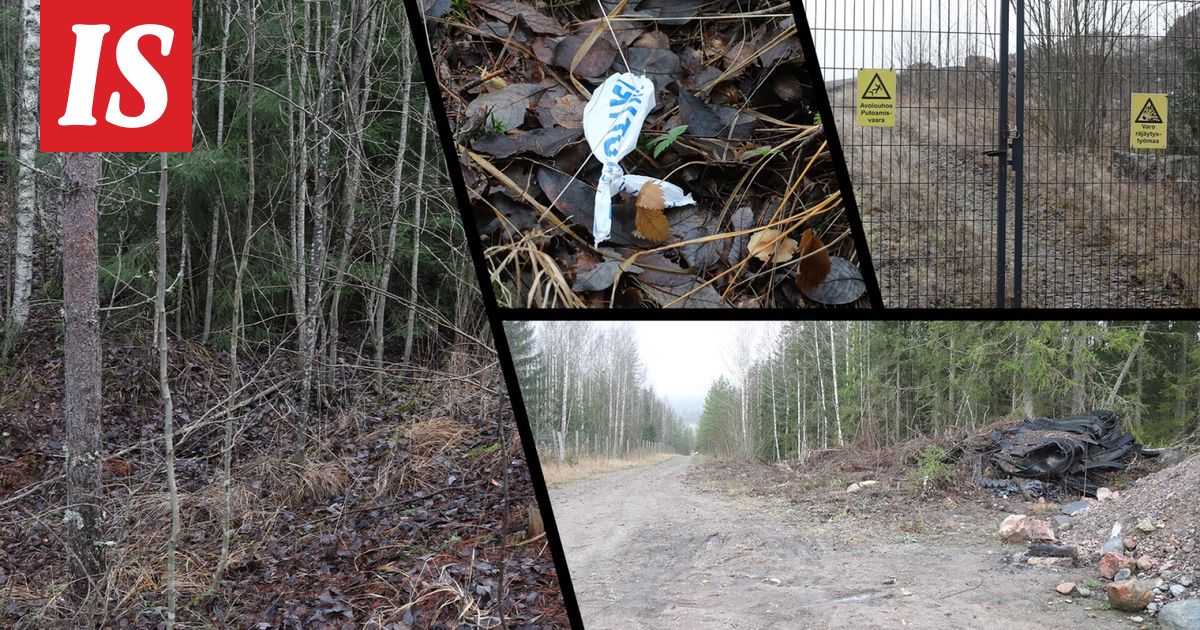 Täältä naisen ruumis löytyi Nurmijärvellä