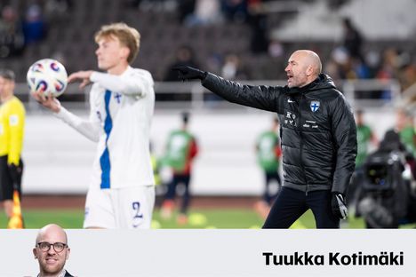 Jacob Friis ei ole saanut Huuhkajia lentoon. 