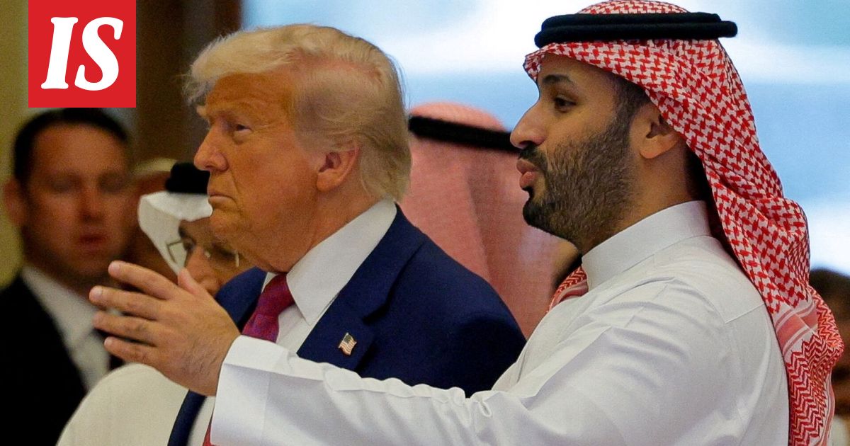 Saudi-Arabian johtaja saapuu Trumpin vieraaksi