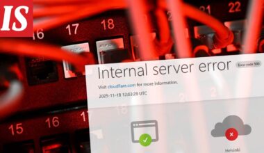 Cloudflarella ongelmia – moni verkkosivu ei toimi