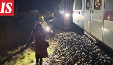 Junaliikenne rantaradalla on poikki - Ilta-Sanomat