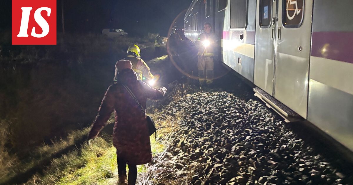 Junaliikenne rantaradalla on poikki - Ilta-Sanomat