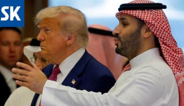 Saudi-Arabian johtaja ja Cristiano Ronaldo saapuvat Trumpin vieraaksi