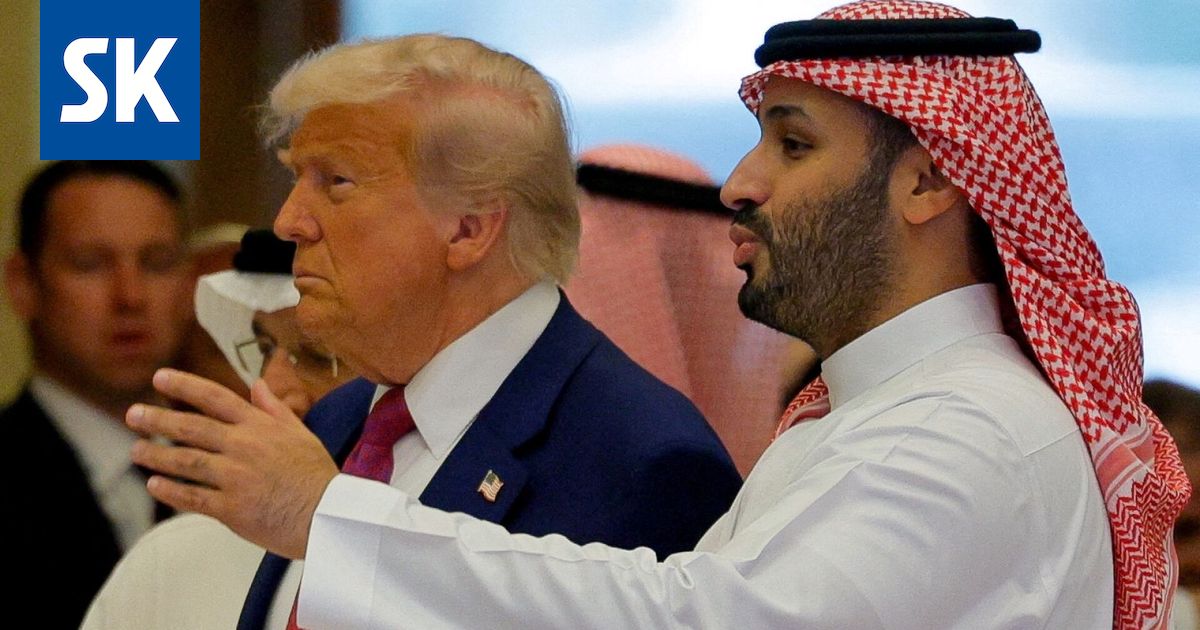 Saudi-Arabian johtaja ja Cristiano Ronaldo saapuvat Trumpin vieraaksi