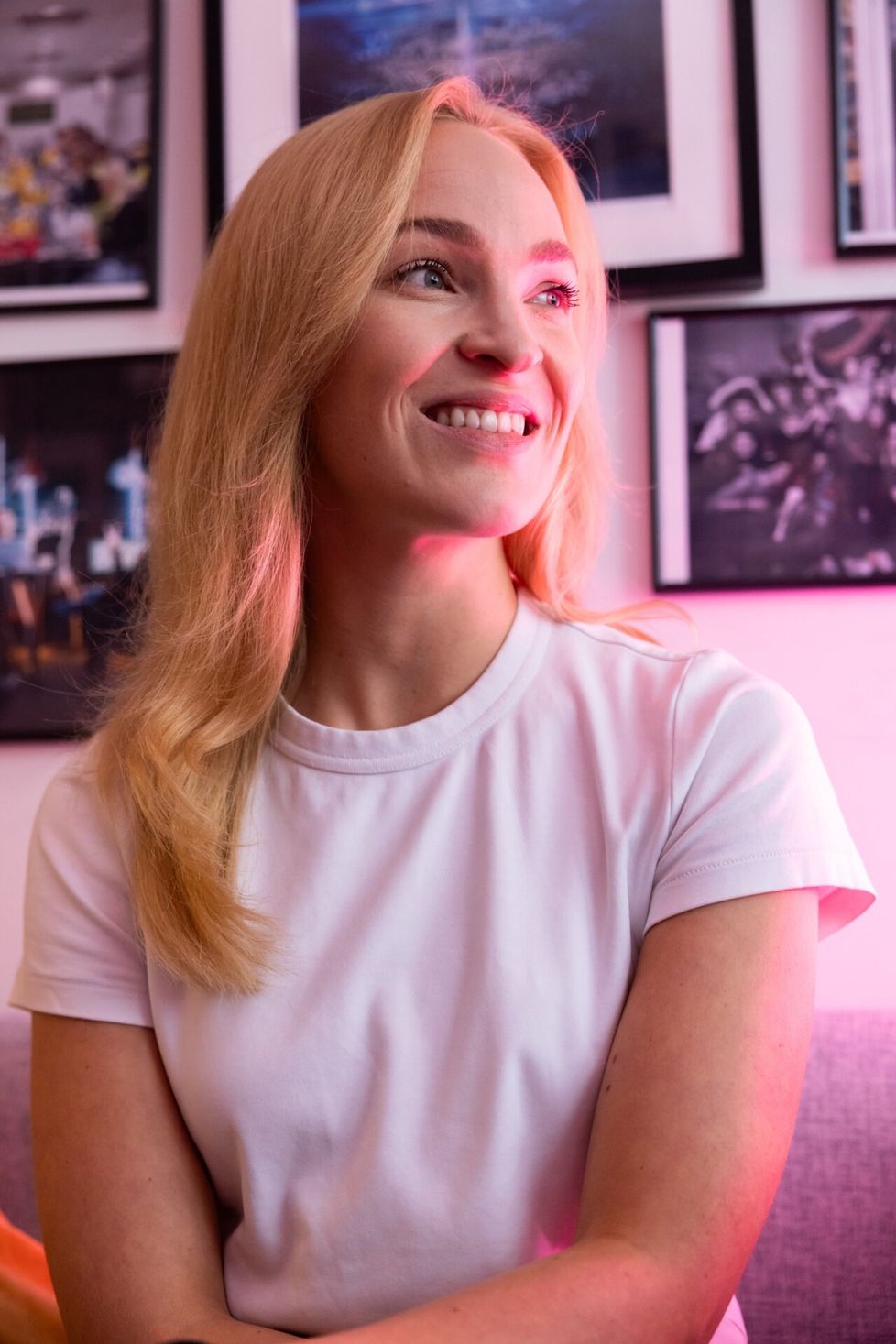 Kasvuyritystapahtuma Slushin toimitusjohtaja Aino Bergius.