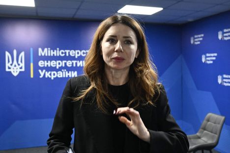 Ukrainan energiaministeri Svitlana Hryntšuk erosi skandaalin vuoksi tehtävästään.