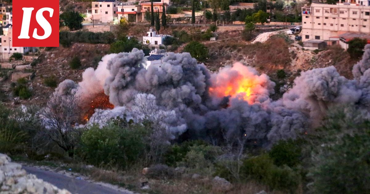 Israelin isku Libanoniin tallentui videolle