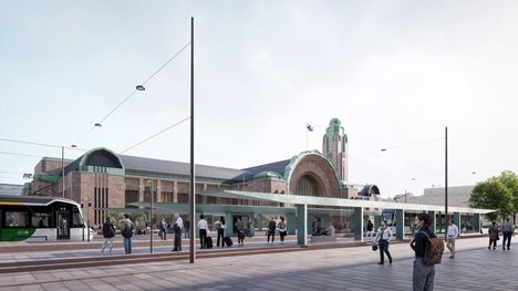 Uudet ratikkapysäkit ovat nykyistä huomattavasti pidempiä.