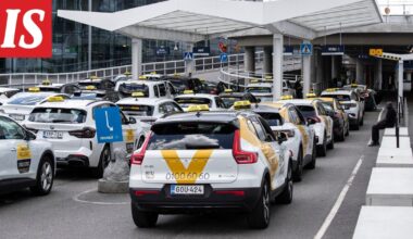Takseja valvottiin Helsinki-Vantaalla – näin kävi