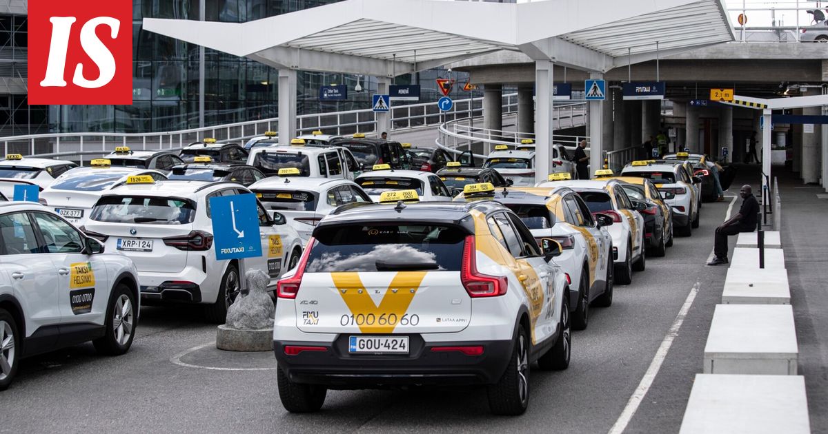 Takseja valvottiin Helsinki-Vantaalla – näin kävi