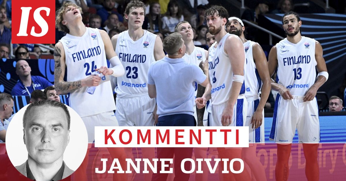 Kommentti: Koripallon pelkureilla meni sisu kaulaan