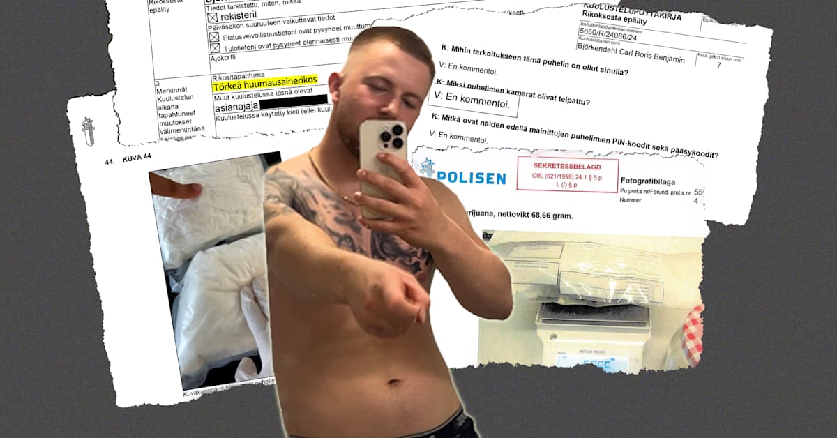 Nuori porvoolainen rikollispomo Carl Björkendahl on kadonnut | Kotimaa