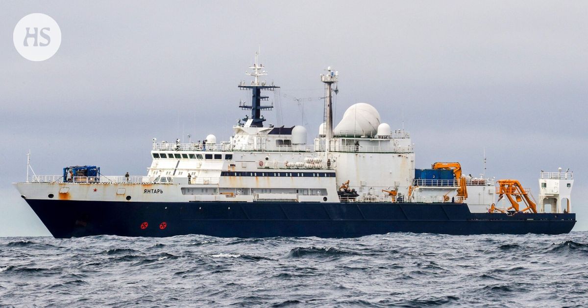 Venäjän vakoilualus osoitti brittien ilmavoimien koneita lasereilla