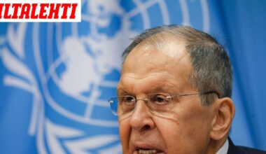 Lavrov haukkui Suomen