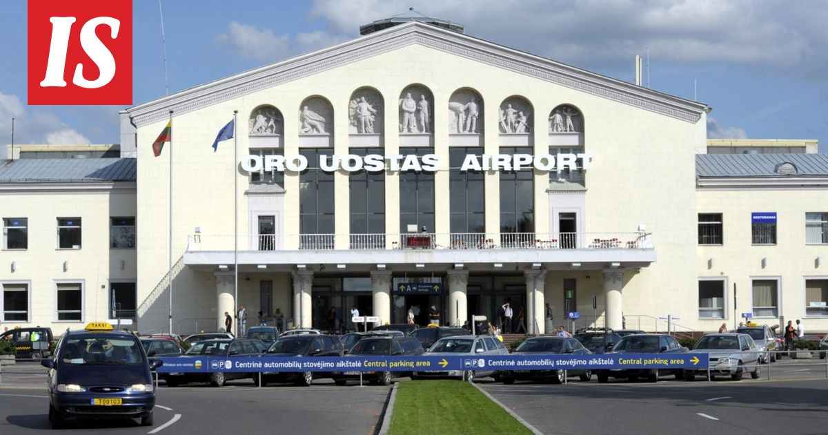 Vilnan lentokenttä suljettiin - Ilta-Sanomat