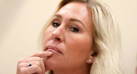 Trump kutsui entistä tukijaansa Marjorie Taylor Greenea petturiksi.