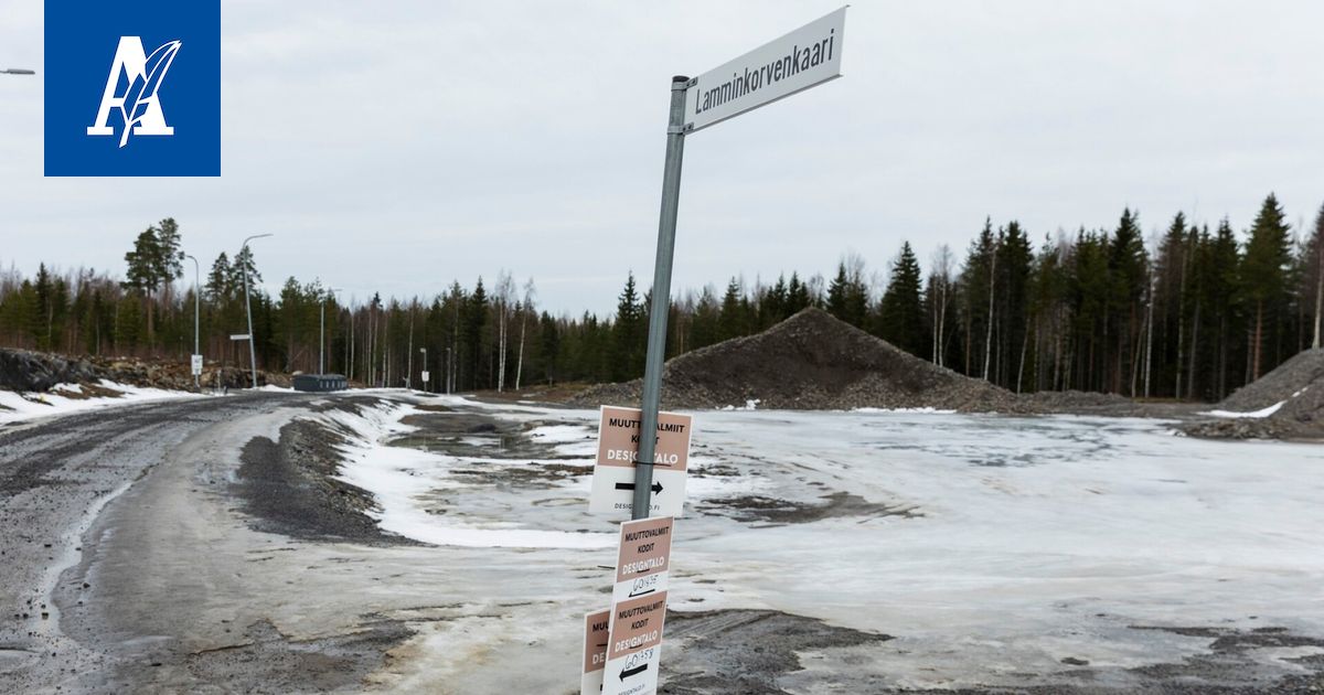 Tampereen uudelle asuinalueelle suuri määrä tontteja