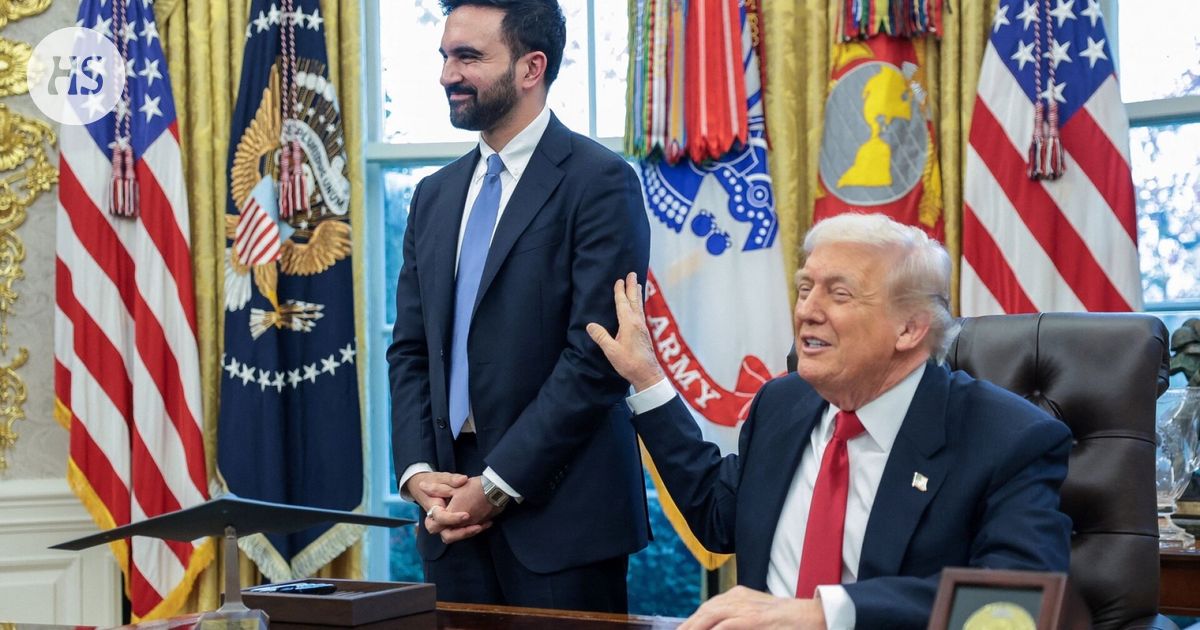 Trump ja Mamdani löivät keskinäiset solvauksensa leikiksi: ”Minua on kutsuttu pahemmaksikin kuin despootiksi”
