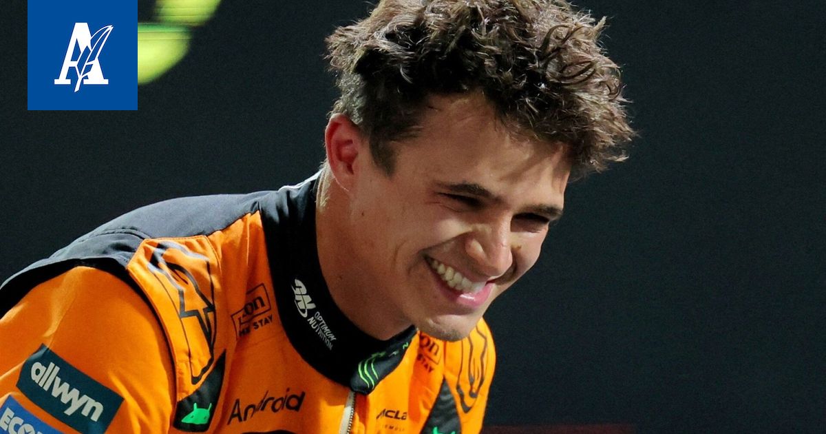 MM-kärki Norris paalulle Las Vegasin sadekelissä – Hamilton jumbosijalle