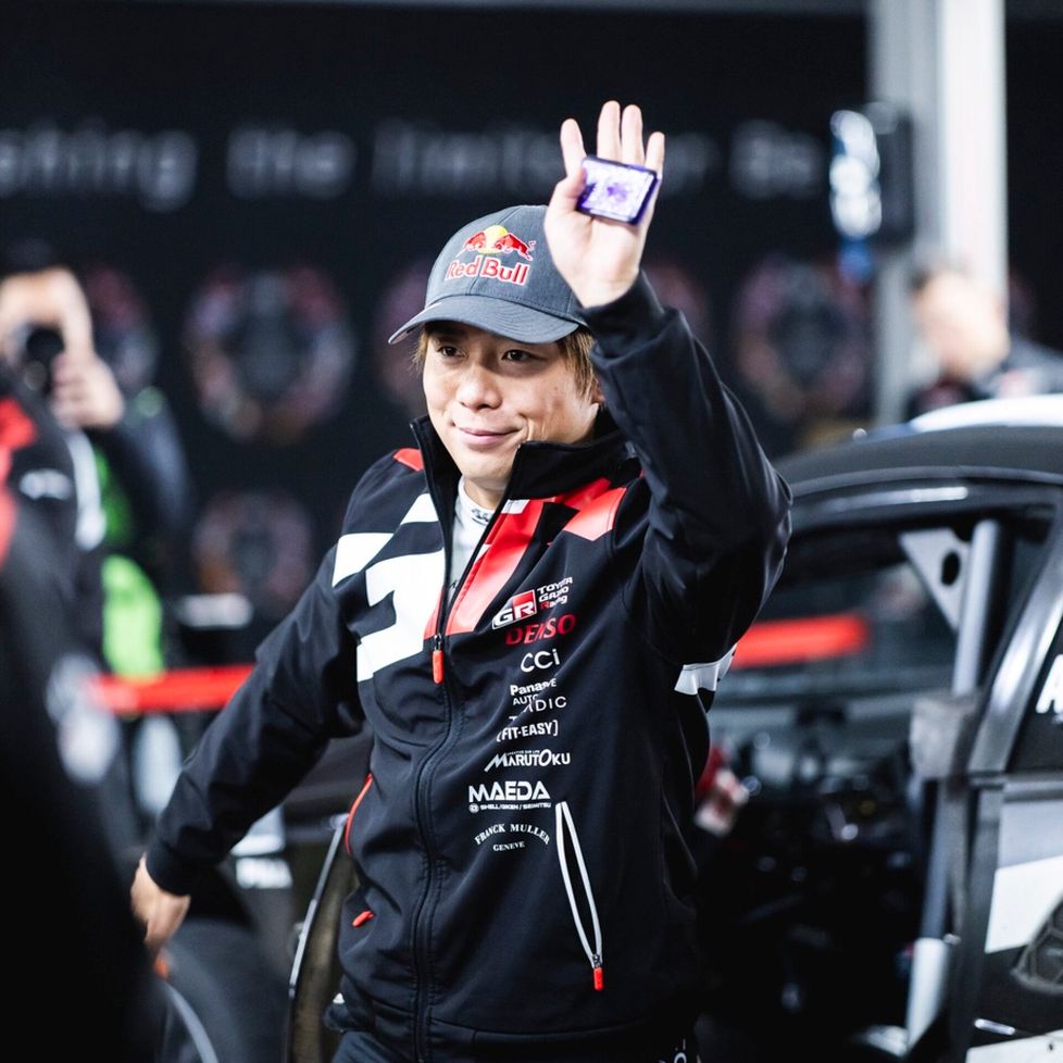 Toyotan japanilaiskuski Takamoto Katsuta kuvattuna marraskuussa.