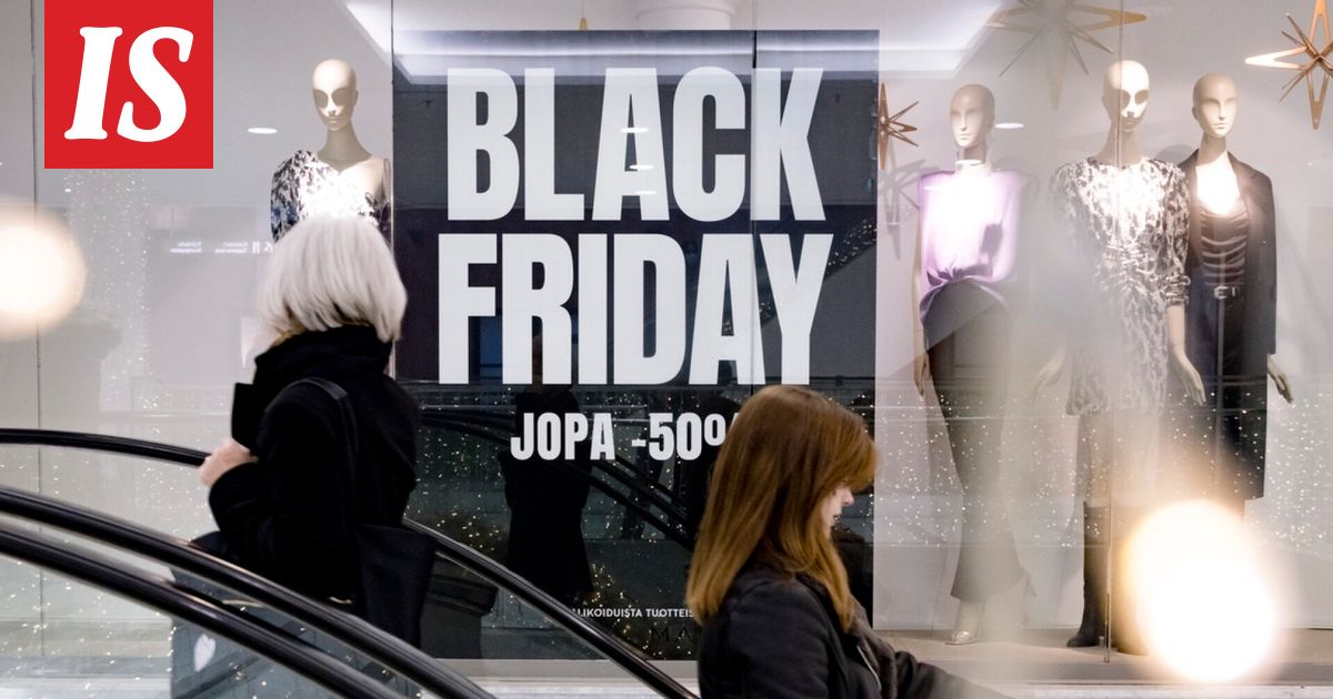 Black Friday -huijaukset leviävät, näin suojaudut