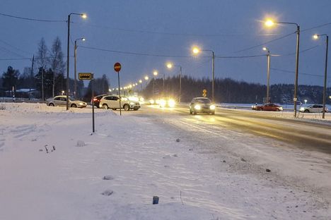 Onnettomuus tapahtui Pohjantiellä Seinäjoen Nurmossa.