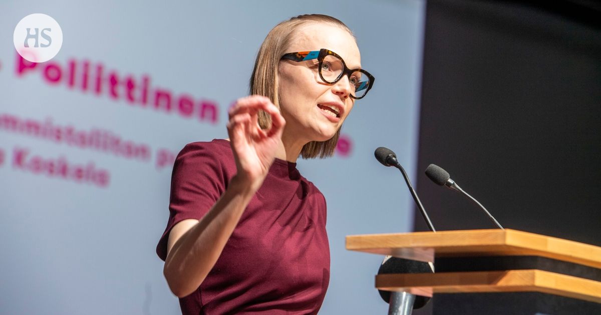 Minja Koskela lupaa perua useita leikkauksia, jos vasemmistoliitto yltää hallitukseen