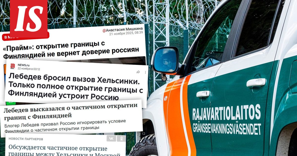 Venäjän mediaan ilmestyi erikoisia juttuja Suomen itärajan avaamisesta