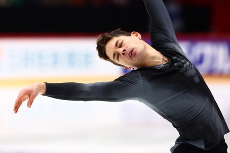 Suomalainen taitoluistelija Valtter Virtanen.