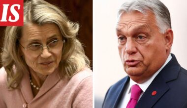 Päivi Räsänen kommentoi poseeraamista Viktor Orbanin kanssa