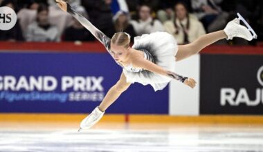 Taitoluistelu: Iida Karhunen, 17, nousi kuudenneksi Finlandia Trophyssa