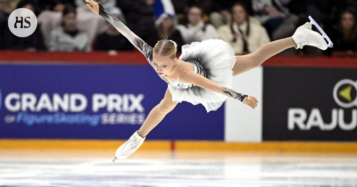 Taitoluistelu: Iida Karhunen, 17, nousi kuudenneksi Finlandia Trophyssa