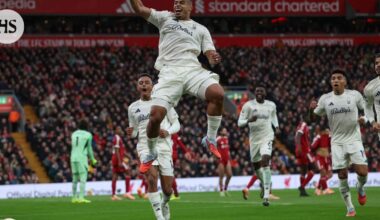 Valioliiga: Nottingham Forest tyrmäsi Liverpoolin 3–0