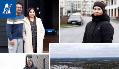 tältä näyttää lähes 100 omakotitaloa vieri vieressä pienillä tonteilla