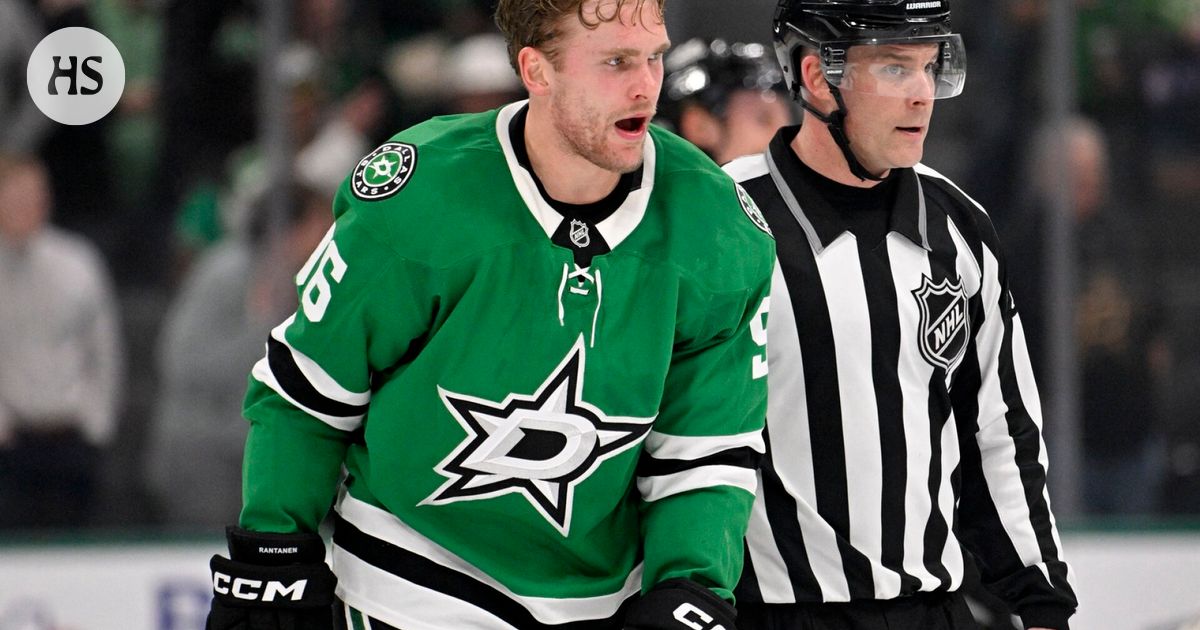 Mikko Rantanen taklasi taas – verta vuotanut vastustaja poistui jäältä